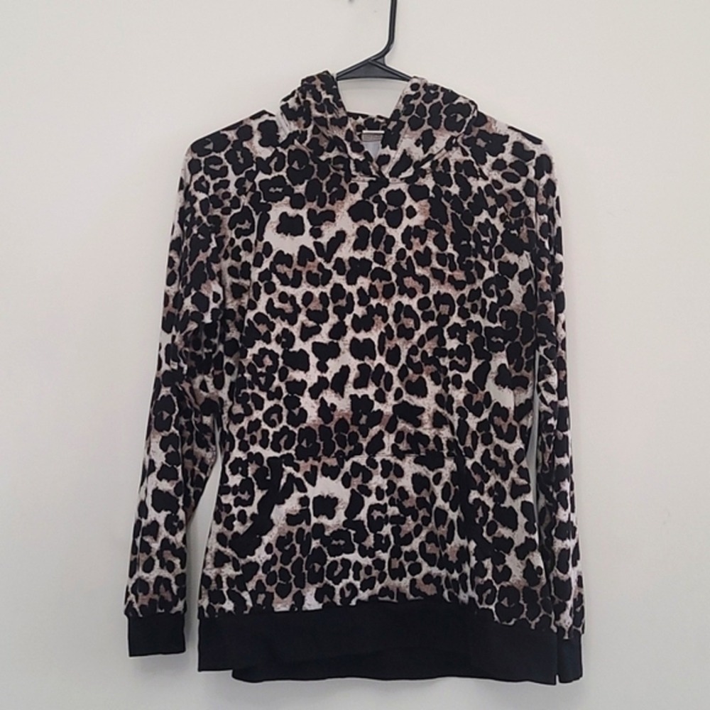 Lildy Super Soft Leopard Hoodie - Sz S/M